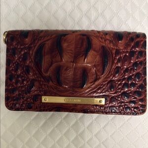 Brahmin Brown Wallet Luxurious Leather Design